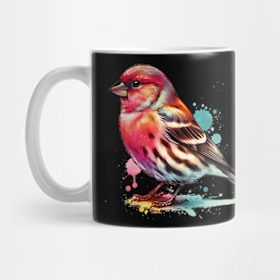 Watercolor House Finch Mug